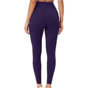 Leggings classiques pour femmes, coupe slim, tissu flexible avec toucher doux pour un confort toute la journée, leggings de yoga confortables, service OEM - Product Image 2