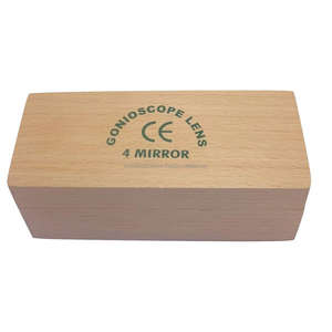 4 LENTES DE GONIOSCOPIO DE ESPEJO CON MANGO DE PLATA EQUIPO OFTÁLMICO ..... - Product Image 4