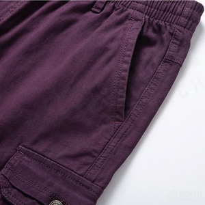 Nouvelle Arrivée - Short Décontracté Homme en Coton Léger, Longueur au-dessus du Genou, Taille Élastique, Style Cargo Respirant pour l'Été - Product Image 5