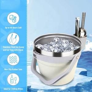 En oferta, cubitera para hielo perfecta para hoteles de lujo y restaurantes de alta gastronomía, diseñada para ofrecer tanto rendimiento como elegancia. - Product Image 4