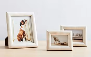 Luxury Handmade <b>White</b> Bone Inlay Oval Photo <b>Frame</b> Decorative Tabletop <b>Picture</b> <b>Frame</b> Artisan Home Decor Wedding Gift Hotel Office - Product Image 2