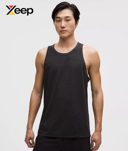 เสื้อกล้ามออกกำลังกายผู้ชาย XEEP รุ่น XC-GTT-29 คุณภาพสูง ระบายอากาศได้ดี แห้งเร็ว ผ้าถัก 100% คอตตอน คอกลม สีพื้น OEM - Product Image 1