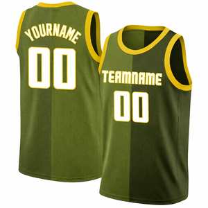 Camiseta de Baloncesto Personalizada Bordada, Transpirable, de Secado Rápido, Tallas Grandes, OEM, Marca Privada, para Clubes, Equipos y Ligas - Product Image 1