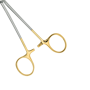 Portaagujas Crile Wood Perma Sharp para Zurdos, 15 cm, Instrumento Quirúrgico Dental, Kit de Herramientas de Sutura de Acero Inoxidable - Product Image 6