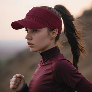 หมวกเบสบอลทรงสปอร์ตสำหรับฤดูใบไม้ผลิและฤดูร้อน หมวกกันแดดสำหรับผู้ใหญ่ ใช้ได้ทั้งชายและหญิง แห้งเร็ว เหมาะสำหรับกิจกรรมกลางแจ้ง พร้อมหัวเข็มขัดทองแดง - Product Image 6