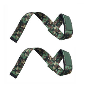 Sangles de musculation personnalisées en polyester et coton, réglables, de haute qualité, légères, respirantes et antidérapantes pour la musculation en salle de sport - Product Image 5