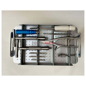 Juego de Destornilladores y Extractores Quirúrgicos Ortopédicos de Acero Inoxidable, Kit Profesional para la Extracción de Tornillos Rotos, Trauma Ortopédico - Product Image 5