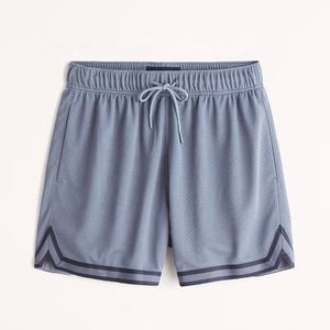 Pantalones Cortos para Hombre con Logotipo Personalizado, Diseño Moderno, Talla Regular, Tejido Liso Teñido, Secado Rápido, Transpirables, Antibacterianos, Casuales - Product Image 5