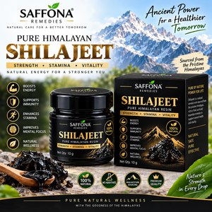 Saffona Shilajeet Pure <b>Himalayan</b> Resin Natural Mineral Resin 10g Premium Herbal Product - Product Image 4