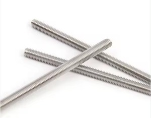 Tige filetée galvanisée GI 16 mm, tige filetée en acier, fixateur industriel, tige filetée métallique pour raccords de tuyauterie, pièce de construction - Product Image 4