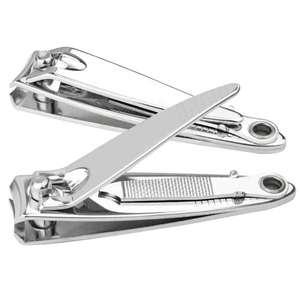 Coupe-ongles métallique de haute qualité à marque privée, design à levier lisse, qualité salon, outil de manucure et pédicure, fournisseur en gros - Product Image 1