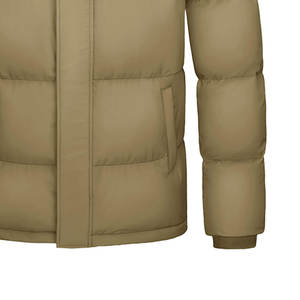 Vestes matelassées pour hommes de qualité supérieure, design personnalisé avec logo sur le devant, vêtements d'hiver respirants, col montant, imperméables, réversibles, vente en gros - Product Image 6