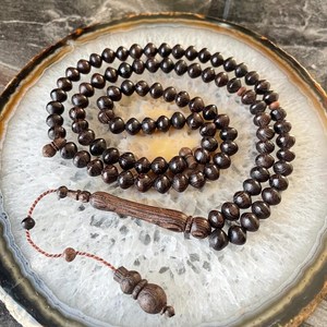 ลูกประคำไม้รักษ์โลก ลูกประคำธรรมชาติ ซุบฮะฮ์ ของขวัญสำหรับชาวมุสลิม ของขวัญงานเลี้ยง ทำด้วยมือ ของที่ระลึกทางศาสนาอิสลาม ลูกประคำไม้สำหรับสวดมนต์ - Product Image 4