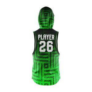 เสื้อฟุตบอลแบบมีธง 7v7 แขนกุด น้ำหนักเบา ระบายอากาศได้ดี พร้อมชื่อและหมายเลขแบบกำหนดเองสำหรับทีมกีฬา - Product Image 2