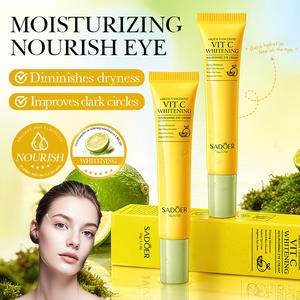 Crème pour les yeux nourrissante à la vitamine C de mandarine verte, hydratante, resserre les pores, améliore les cernes et la sécheresse sous les yeux - Product Image 2