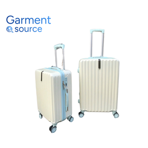 24 Inch Eco-Friendly <b>Suitcase</b> Durable Spinner <b>Wheels</b> Front Open Classic Factory Standard Quality Made Recycled Materials Vietnam - Product Image 4