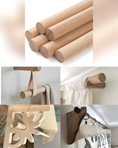 Tiges de chevilles en bois dur en gros : Hêtre, Eucalyptus, Chevilles en bois massif, Finition lisse, Longueur personnalisée, Fournisseur - Product Image 4