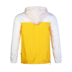 เสื้อแจ็คเก็ตกันลมมีฮู้ดสำหรับผู้ชายไซส์ใหญ่ คุณภาพดีเยี่ยม ปิดด้วยซิป รับสกรีนโลโก้ ระบายอากาศได้ดี เป็นมิตรกับสิ่งแวดล้อม กันน้ำ เหมาะสำหรับฤดูร้อน - Product Image 2