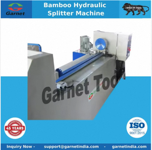 Garnet Tools High-Efficiency Automatic Bamboo Hydraulic <b>Splitter</b> Machine with 200W Power 220V 70kg for Chopstick Making - Product Image 6