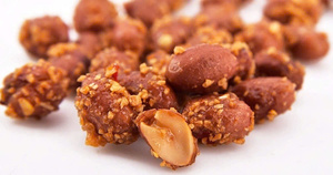 ผู้จัดจำหน่ายถั่วลิสงอบกระเทียมรสเผ็ดแบบ OEM จำนวนมากจากเวียดนาม ขนมขบเคี้ยวพร้อมรับประทาน - Product Image 6