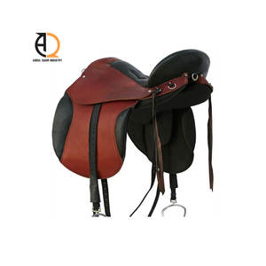 Silla de Montar de Cuero Premium para Salto y Doma, Hecha a Mano, Duradera, con Estructura de Fibra de Vidrio, Ajuste Perfecto para Jinete, Diseño Cómodo - Product Image 3