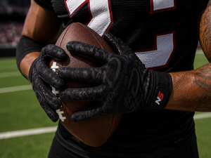 Gants de football américain d'hiver de haute qualité, rembourrés anti-impact pour une protection maximale, unisexe - Product Image 1