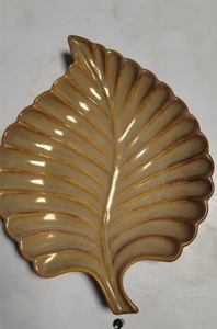 Ceramic Leaf Shape Durable Modern <b>Plate</b> Table Decoration <b>Mats</b> & Pads - Product Image 6