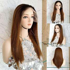 Meilleur prix de gros vietnamien os droite avant de lacet perruque longueur moyenne extensions de cheveux humains vierges du vendeur - Product Image 5