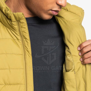 Servicio OEM Diseña tu Propio Logotipo Chaqueta de Burbujas para Hombre Ropa de Moda de Alta Calidad Chaqueta de Invierno para Hombre - Product Image 3
