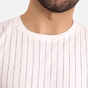 High Quality 100% Cotton Breathable O-Neck Regular Fit Men's T-Shirt Customizable Short Sleeve Made in Pakistan - Product Image 5