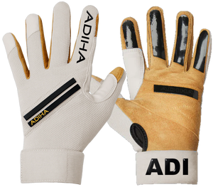 Premium Quality Leather Baseball Batting Gloves Customizable Colors Sizes Lightweight Anti-Slip <b>Hook</b> Loop Closure Adiha Impex - Product Image 1