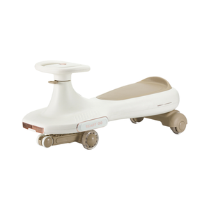 Qitong Vintage Swing Baby Walker & Twist Car - Jouet à direction à quatre roues pour enfants unisexes de 2 à 5 ans - Product Image 1