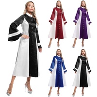 Robes de danse pour femmes en gros, robes élégantes pour chœur d'église, costumes de cosplay d'Halloween, vêtements de scène