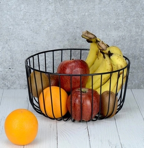 Cesta de Alambre de Hierro Resistente para Almacenamiento de Frutas y Verduras en la Cocina del Hogar, Organizador Metálico para Encimera, Despensa y Comedor - Product Image 6