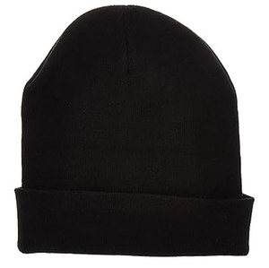 Unisex Acrylic Beanie Hat Solid Color Knitted <b>Winter</b> <b>Cap</b> Casual Style for Adults 56-58CM - Product Image 1