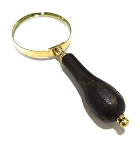 Lupa de Latón de Alta Definición, Lente de Mano para Leer Libros, Periódicos, Mapas, Joyas, Monedas, Antigüedades, Manualidades, Oficina, Escritorio - Product Image 1