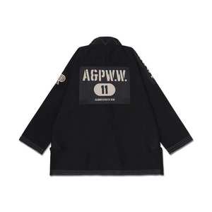 Kimono Profesional de Alta Calidad Gi 100% Algodón Shoyorol BjjGl RVCAV2 Batch # Kimono de Jiu Jitsu Brasileño 60 Fighter, Traje de Karate Negro - Product Image 2