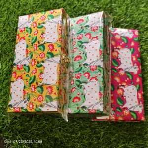 Handmade Floral Elephant Print Jewelry <b>Box</b> Set Ethnic Storage Organizer Fabric Covered Gift <b>Box</b> Traditional Indian <b>Vanity</b> Case - Product Image 2