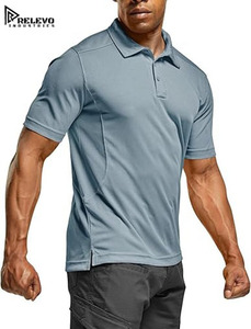 เสื้อผ้าผู้ชายทรงสลิมฟิต สตรีทแวร์ ผ้าฝ้ายแคนวาส เนื้อนุ่ม ระบายอากาศได้ดี แห้งเร็ว ผ้ามีความยืดหยุ่น แขนสั้น ใส่สบายๆ ในฤดูร้อน - Product Image 5