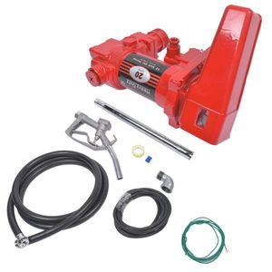 Pompa di Trasferimento Carburante Rossa di Alta Qualità 12 Volt 20 GPM con Kit Ugello per Auto, Camion, Trattore, Diesel, Benzina, Cherosene, Cavo da 6m, Garanzia 1 Anno - Product Image 5