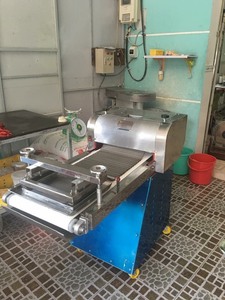 Motor Eléctrico 220V/380V 750W, Máquina Automática Portátil para Moldear Masa de Panadería con Banda Transportadora, Protección Contra Sobrecalentamiento 2200x640x1200 - Product Image 2