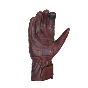 Gants de moto en cuir imperméables, fabrication professionnelle, gants de course tout-terrain à doigts entiers - Product Image 5
