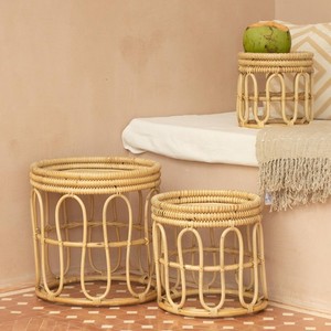 Rattan <b>sofa</b> side <b>tables</b> best selling modern home interior furniture decorative coffee <b>table</b> set - Product Image 1