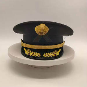 Chapeau uniforme confortable et réglable, sur mesure, nouveau design, chapeau uniforme en coton et laine - Product Image 1