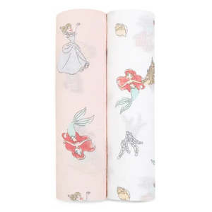 Classic 100% Cotton Baby <b>Swaddle</b> <b>Blanket</b> Set for Infants Toddlers Comfortable Washable White Knitted Muslin Customizable Premium - Product Image 2