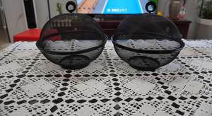 Frutero de malla metálica negro ecológico con tapa protectora tipo domo, duradero, contra insectos y moscas, para fiestas - Product Image 5