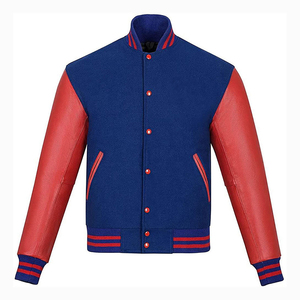 Hot Sale Men Baseball Varsity Jackets <b>Coat</b> Autumn Print Street Wear Casual Hip Hot High Quality Varsity Jacket for Mens with OEM - Product Image 1