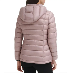 Chaqueta de Invierno Acolchada Larga de Punto Personalizada OEM de Alta Calidad para Mujer con Logotipo Personalizado, de Secado Rápido y Transpirable - Product Image 6