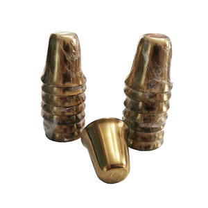 Copas Sagradas Doradas de Acero Inoxidable para Iglesia, Tazas de Metal Martillado para Beber Cerveza en Fiestas - Product Image 2