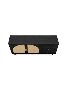 Meubles en bois modernes au design minimaliste pour un salon esthétique, meubles TV pour maison de rêve avec système de rangement - Product Image 6